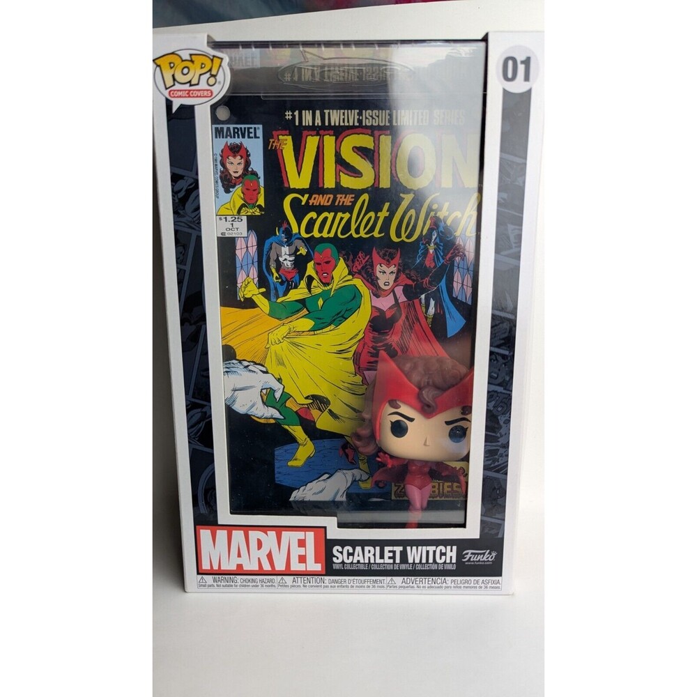 Funko Pop! Comic Covers Marvel Scarlet Witch 01 Target Exclusive